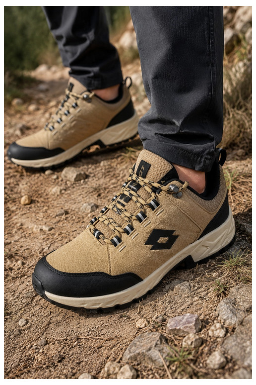 Chaussures de randonnée homme brunes LOTTO 2400290U KETCHAM