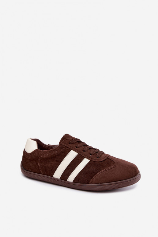 Damen Barefoot Sneaker in Schokoladenfarbe Kessy