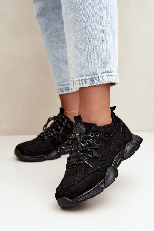 Dames Sneakers in Zwarte kleur Shaley
