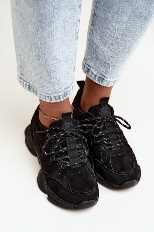 Dames Sneakers in Zwarte kleur Shaley
