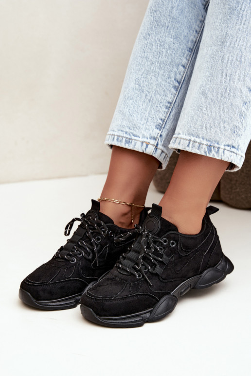 Dames Sneakers in Zwarte kleur Shaley