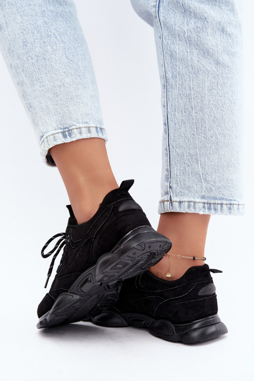 Dames Sneakers in Zwarte kleur Shaley