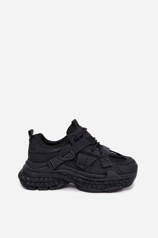 sneakers met strepen in zwarte kleur Ellery