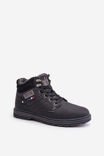bottes isolées pour hommes McBraun en noir