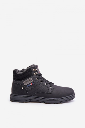 Herren isolierte Stiefel McBraun in schwarz 2