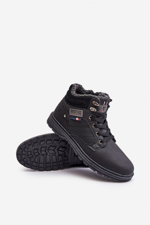 bottes isolées pour hommes McBraun en noir