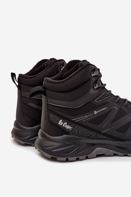 Damen isolierte Wanderschuhe Lee Cooper LCJ-25-01-3710 in schwarz