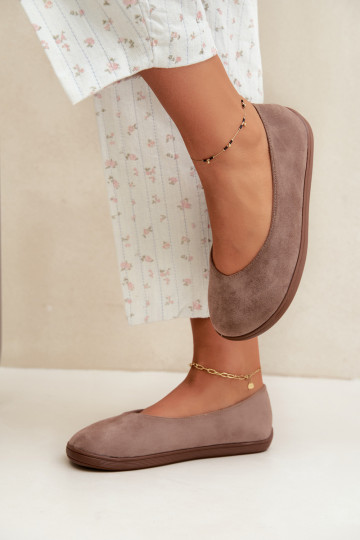 Ballerines pour femmes Barefoot en couleur argile Hollin