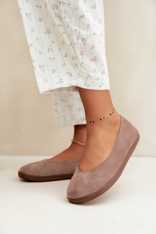 Ballerines pour femmes Barefoot en couleur argile Hollin