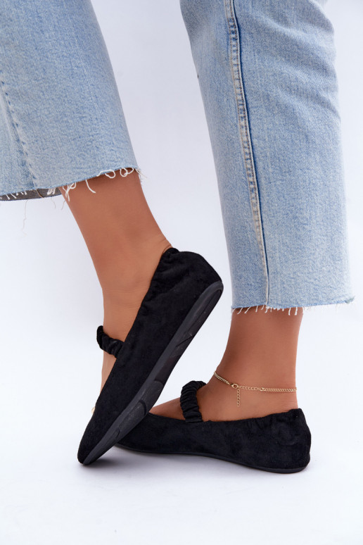 Zwarte sandalen met decoratieve details Brinelle