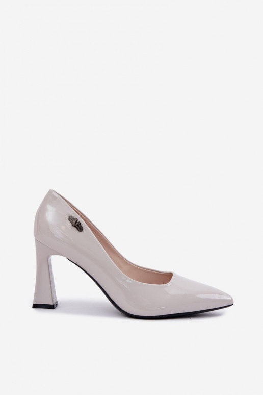 Vinceza 62328 graue lackierte Schuhe
