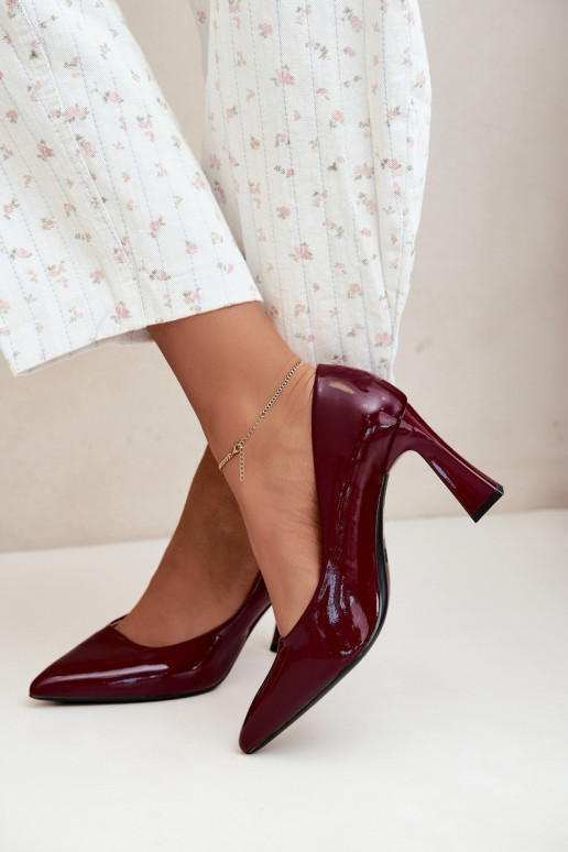 Vinceza 62328 bordeaux lackierte Schuhe
