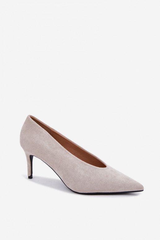 chaussures en daim pour femmes en gris Brenya
