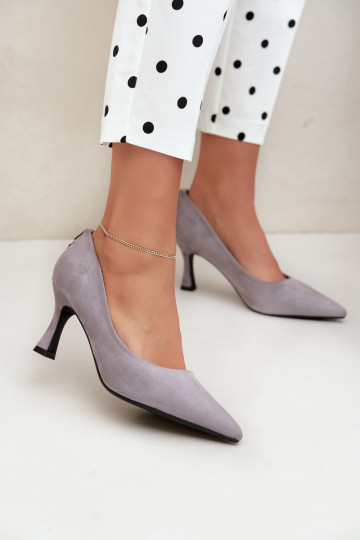 schoenen met hak Klepsydra Vinceza 62330 in grijs 2