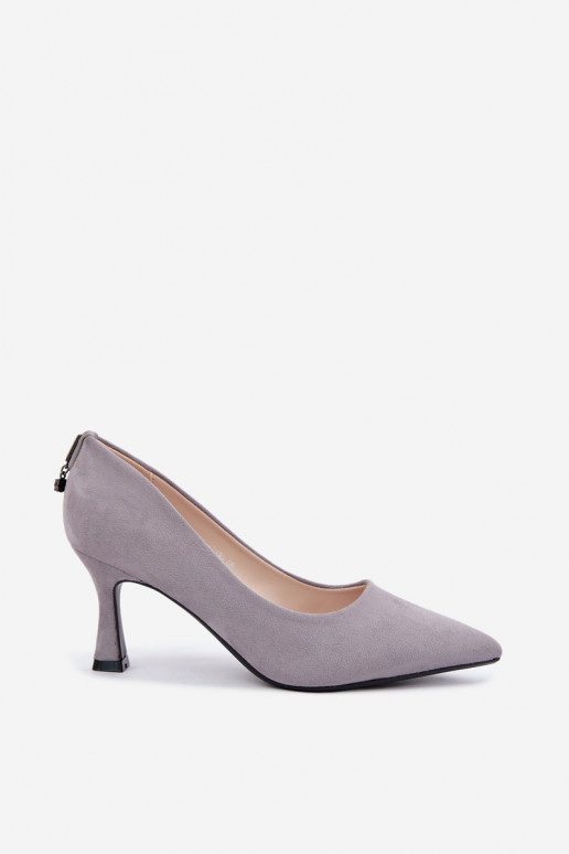 schoenen met hak Klepsydra Vinceza 62330 in grijs
