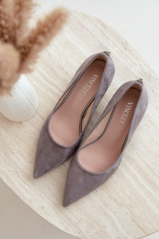 Schuhe mit Absatz Klepsydra Vinceza 62330 in grau