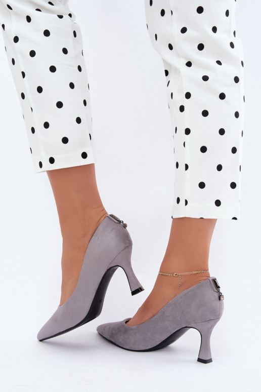 chaussures à talons Klepsydra Vinceza 62330 en gris