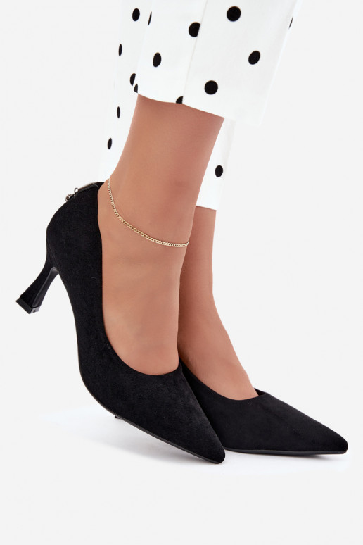 schoenen met hak Klepsydra Vinceza 62330 in zwart