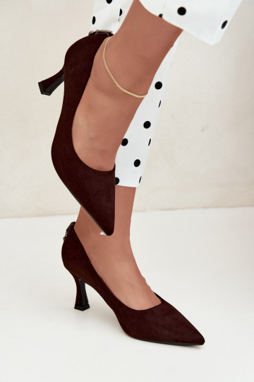 chaussures à talons Klepsydra Vinceza 62330 en marron