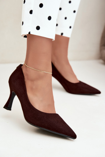 chaussures à talons Klepsydra Vinceza 62330 en marron 2