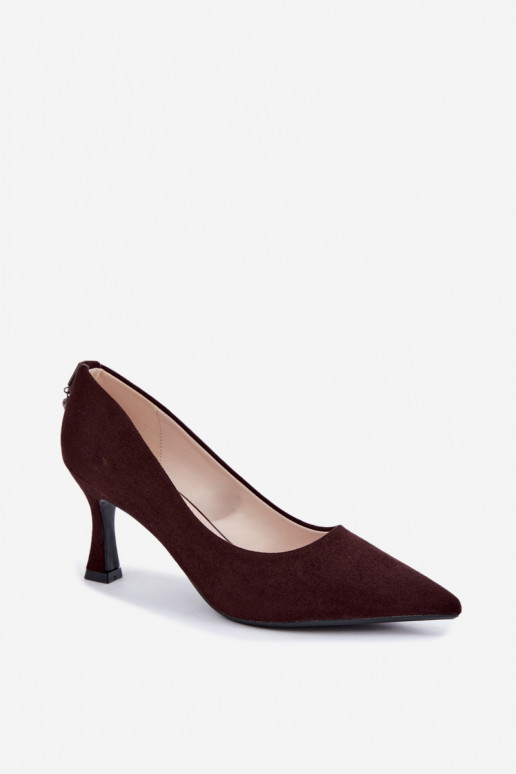 schoenen met hak Klepsydra Vinceza 62330 in bruin