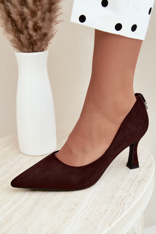 Schuhe mit Absatz Klepsydra Vinceza 62330 in braun