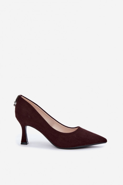 schoenen met hak Klepsydra Vinceza 62330 in bruin