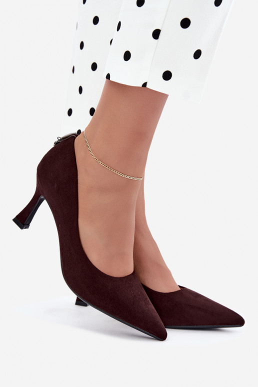 chaussures à talons Klepsydra Vinceza 62330 en marron