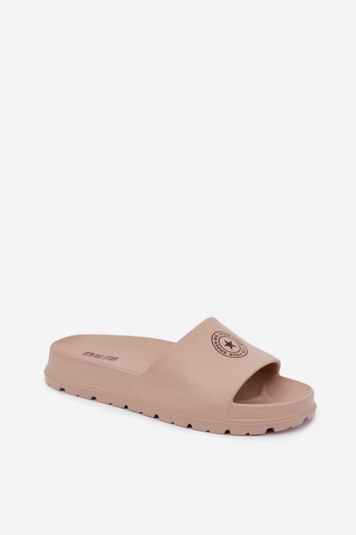 Chaussons légers pour femmes Big Star UU274074 en couleur sable