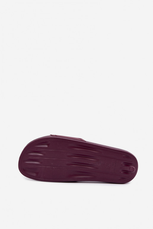 Dames slippers Big Star UU274070 in bordeaux kleur