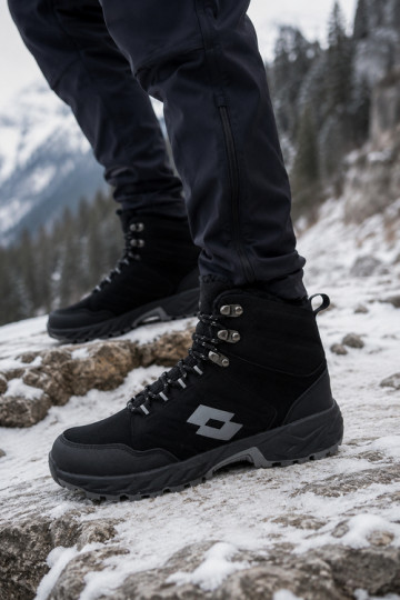bottes d'hiver Trekas pour hommes isolées LOTTO 2401210U KETCHAM noires