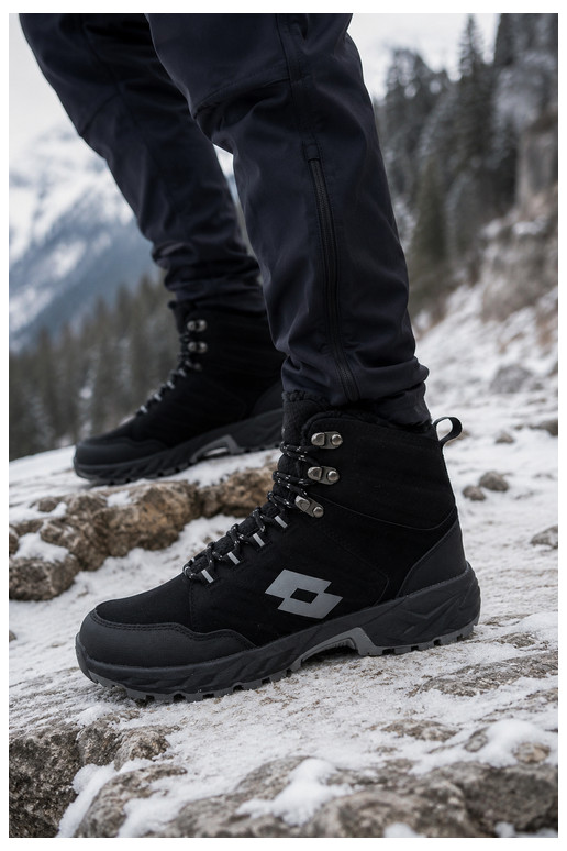 bottes d'hiver Trekas pour hommes isolées LOTTO 2401210U KETCHAM noires