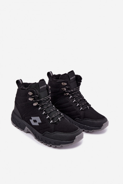 bottes d'hiver Trekas pour hommes isolées LOTTO 2401210U KETCHAM noires