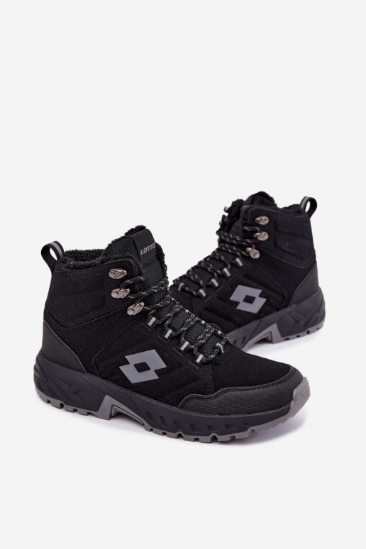 bottes d'hiver Trekas pour hommes isolées LOTTO 2401210U KETCHAM noires