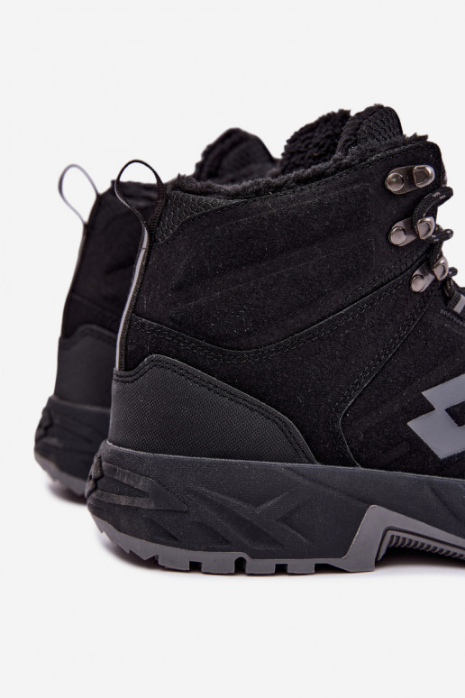 bottes d'hiver Trekas pour hommes isolées LOTTO 2401210U KETCHAM noires