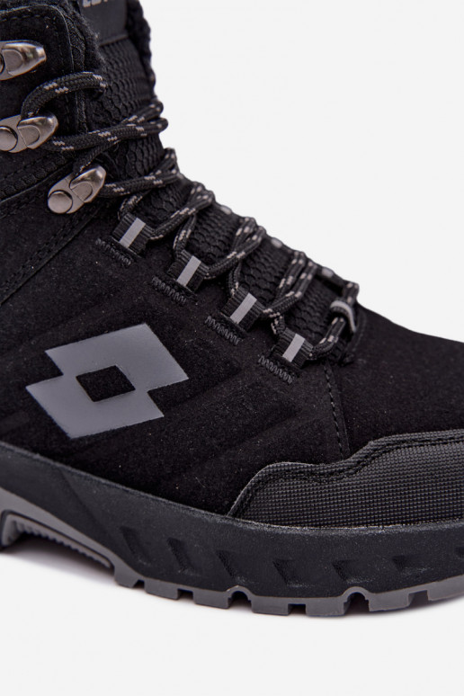 bottes d'hiver Trekas pour hommes isolées LOTTO 2401210U KETCHAM noires
