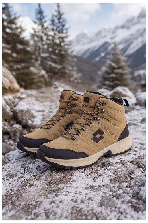 bottes d'hiver Trekas pour hommes isolées LOTTO 2401210U KETCHAM marron