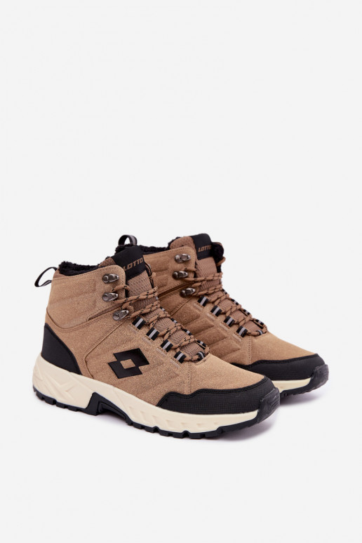 bottes d'hiver Trekas pour hommes isolées LOTTO 2401210U KETCHAM marron