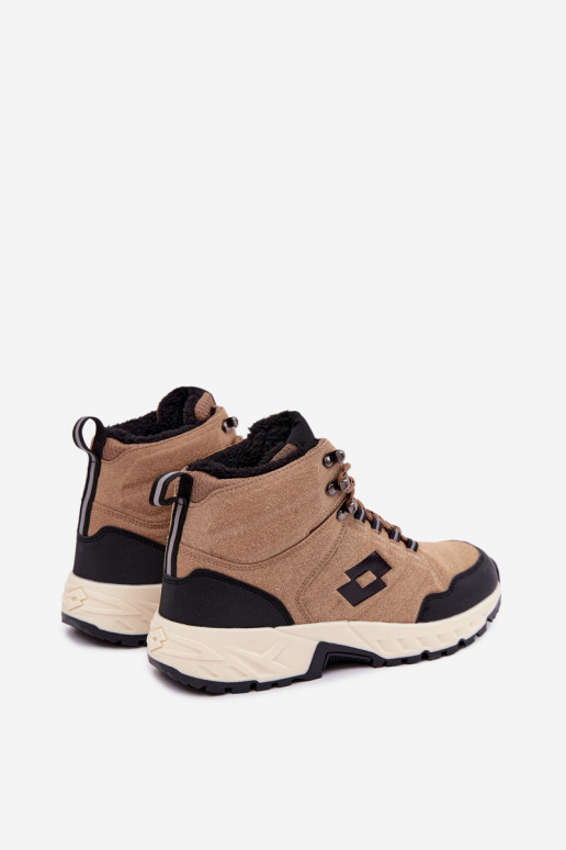 bottes d'hiver Trekas pour hommes isolées LOTTO 2401210U KETCHAM marron