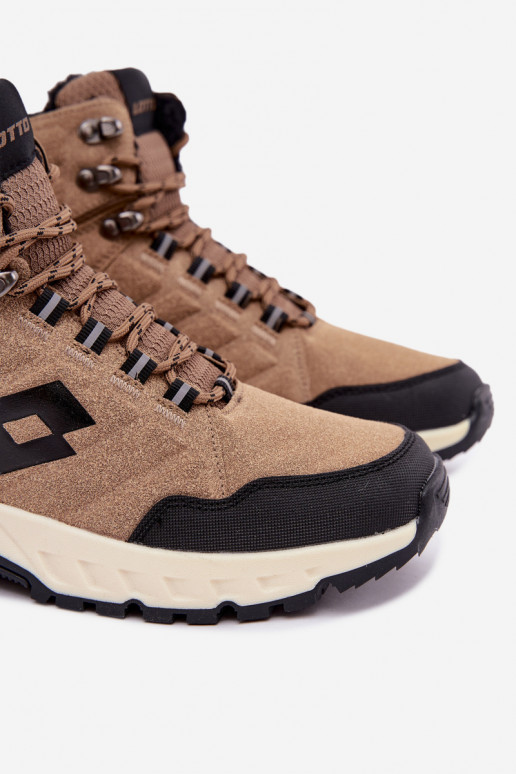 bottes d'hiver Trekas pour hommes isolées LOTTO 2401210U KETCHAM marron