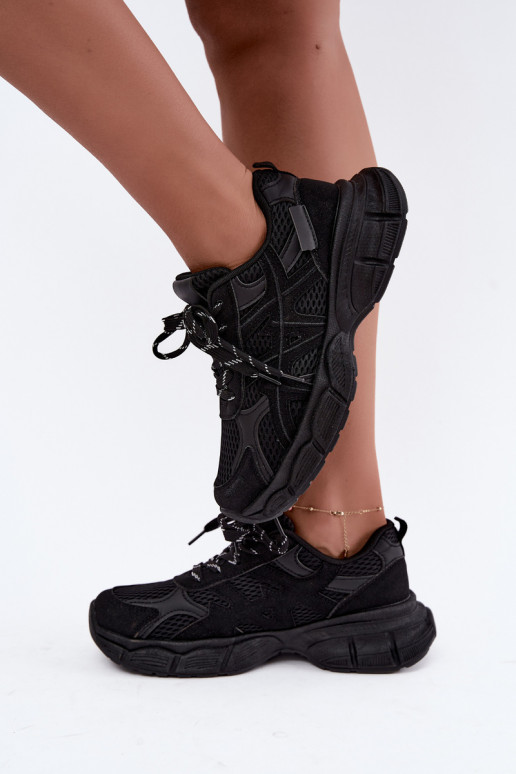 Chaussures de sport pour femmes en noir Nerla