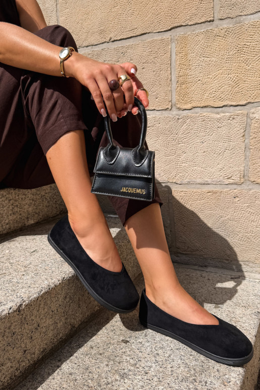 Ballerines noires barefoot Hollin