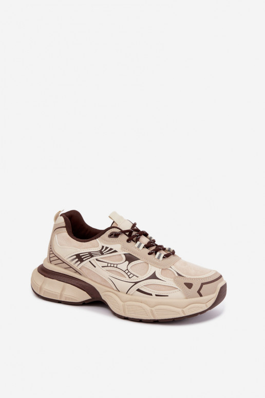 Chaussures de sport avec plateforme sable INanda