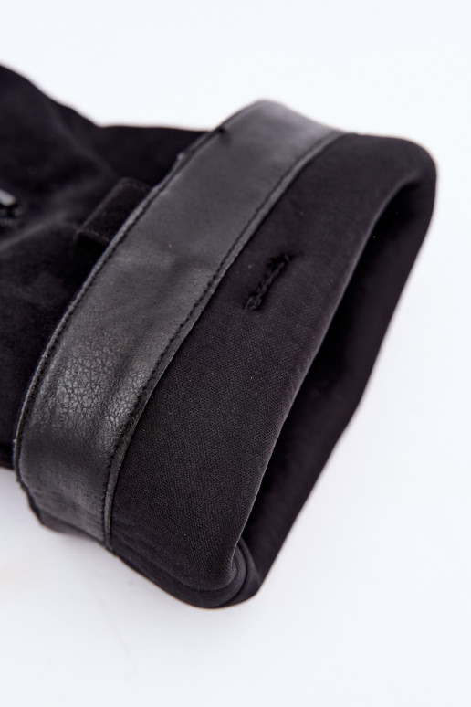 Bottes hautes pour femmes avec détails décoratifs en noir Morla