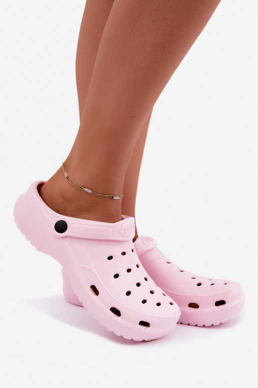 Aderis roze lichte klompen