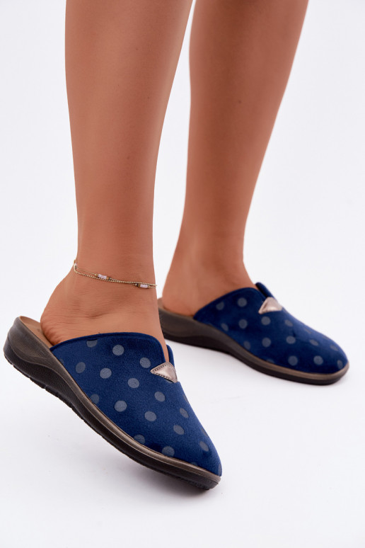 Chaussons femme Inblu OD000014 bleu foncé