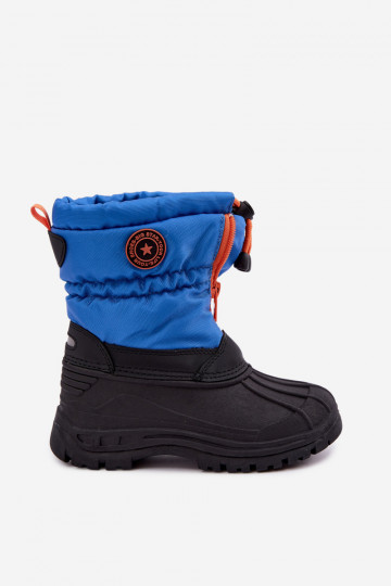 Bottes à neige pour enfants bleu-noir Big Star SS374032 2