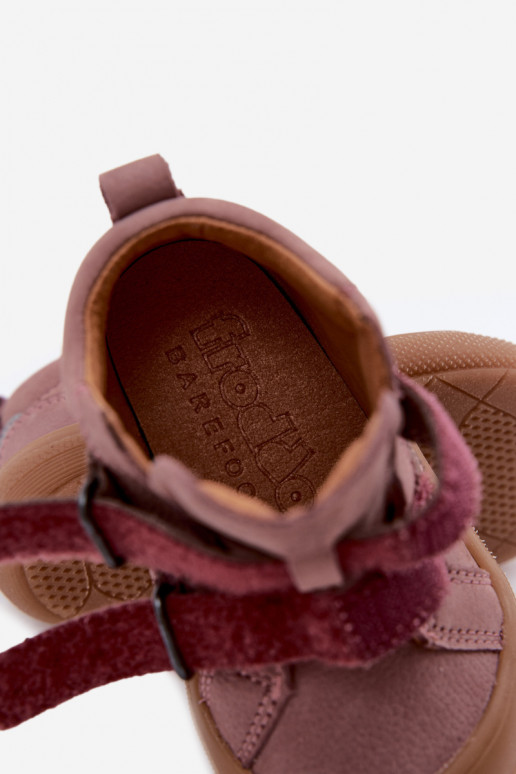 Leren schoenen voor kinderen Barefoot FRODDO G2130380-3 in roze