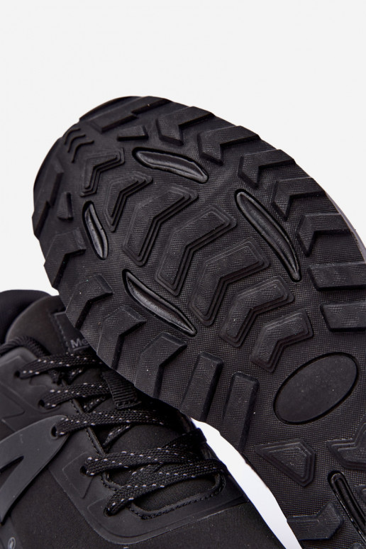 Waterdichte herenschoenen Outdoor in zwart Elroy
