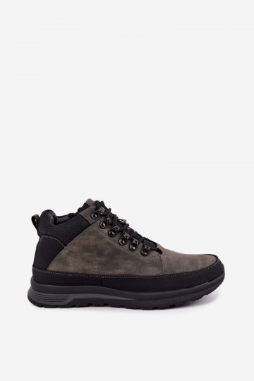 Bottes de randonnée isolées pour hommes en gris Nivelle 2
